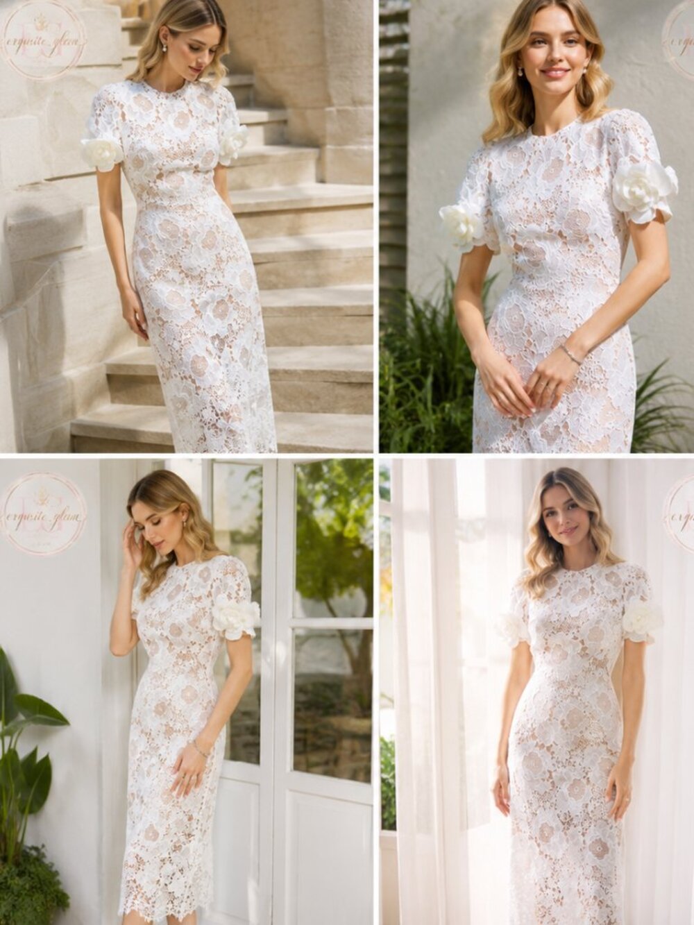 Gorgeous Bridal Couture Wedding Evening Cocktail Party Elegant Runway Gown Dress